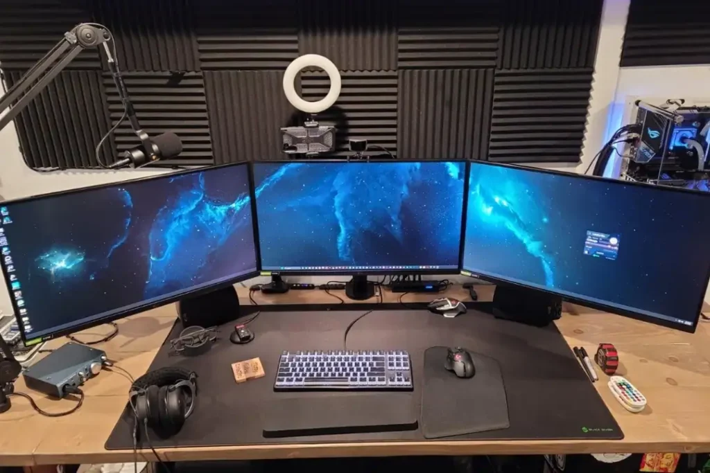 2 monitor gaming setup
