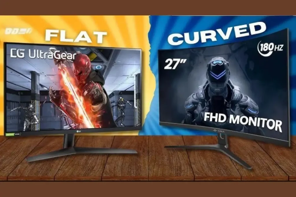 Curved Monitor vs Flat Monitor