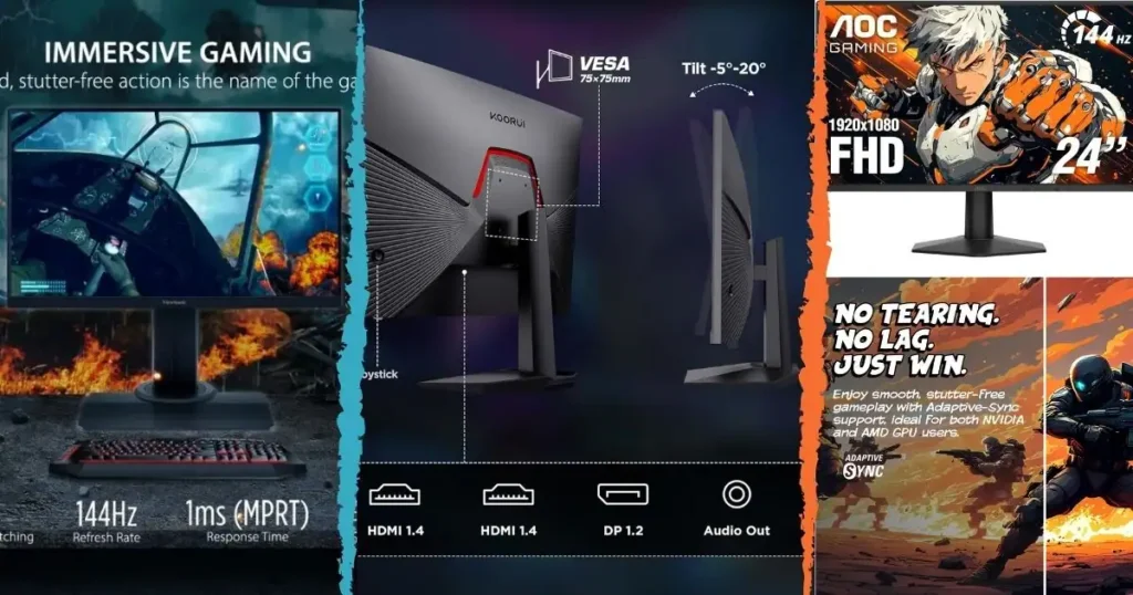 144 Hz Gaming Monitors