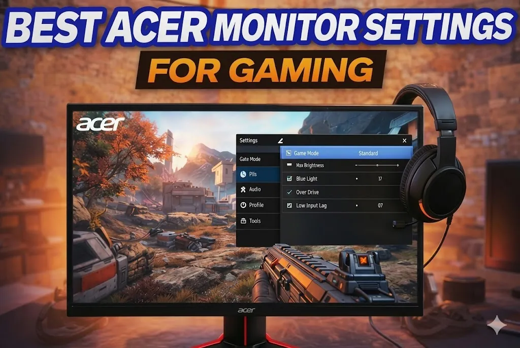 Best Acer Monitor Settings for Gaming