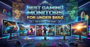 Best Gaming Monitors for Under $650