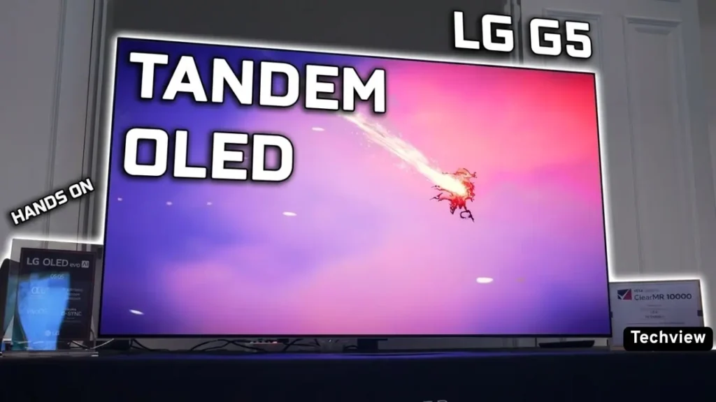 LG G5 Panel Technology